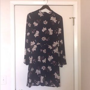 XL Love, Fire Floral Long Sleeved Dress